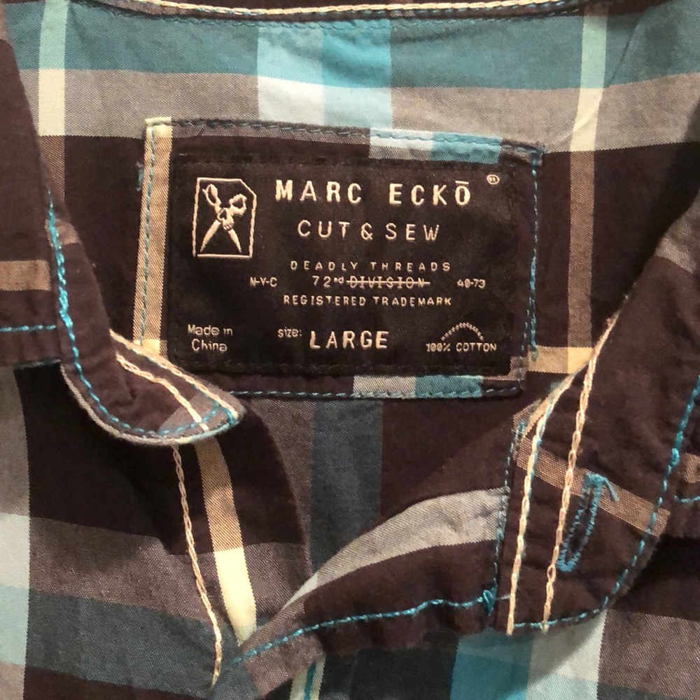 Marc Ecko button down - Picture 2 of 3